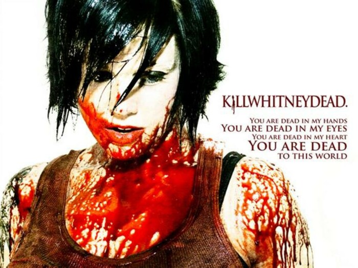 Killwhitneydead Color Band Sticker