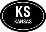 Kansas Oval Decal