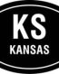 Kansas Oval Decal