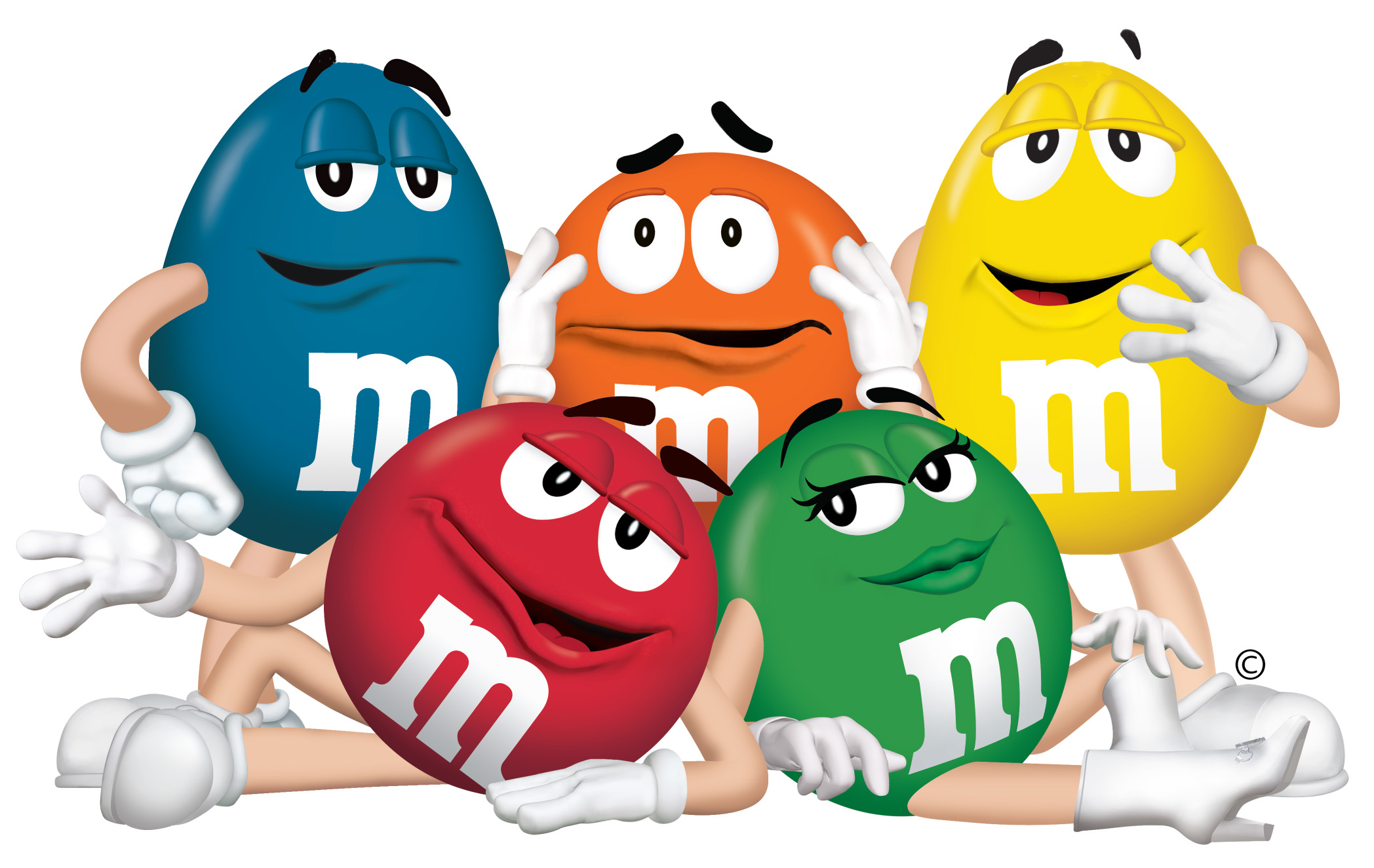 m and m candy logo