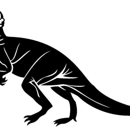 Pachycephalosaurus Vinyl Car Decal