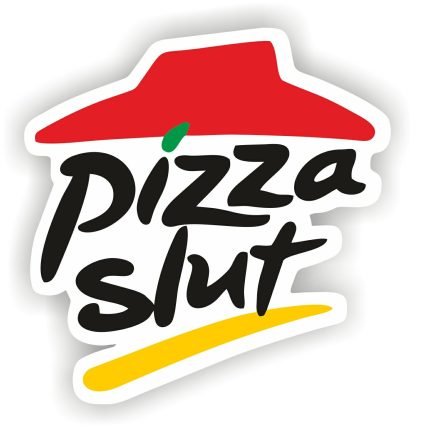 pizza-slut-funny vinyl-sticker