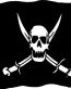 Priate Skull Sticker5