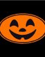 Pumpkin Oval Decal