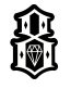 REBEL8-Spineless-B&W Sticker 2