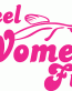 reel women fish die cut decal