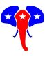 republican elephant sticker 2