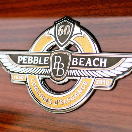 Rolls Royce Bespoke Phantom Drophead 60th Annversity Emblem Color Vinyl Sticker