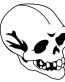 Skull Vinyl Decal Sticker 04
