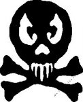 Skull Vinyl Decal Sticker 33