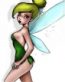 Tinkerbell Sexy Color Decal Sticker