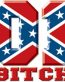 01 BITCH REBEL REDNECK DECAL