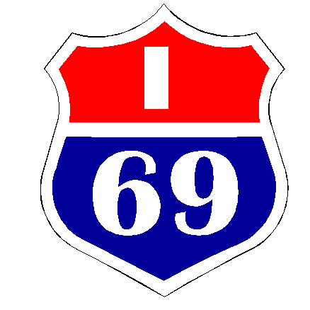 I69 vinyl sticker