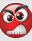 angry_classic_round_sticker