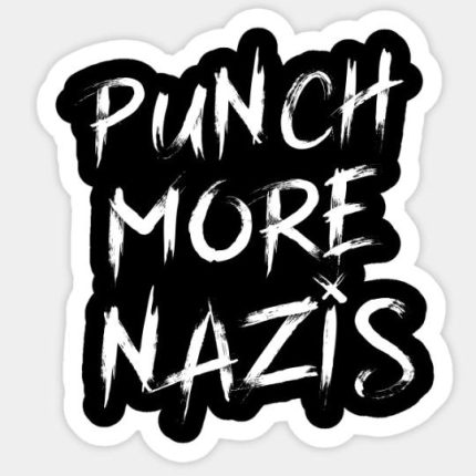 ANTI NAZI STICKER