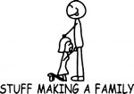 anti stick stuff making a family stick family decal