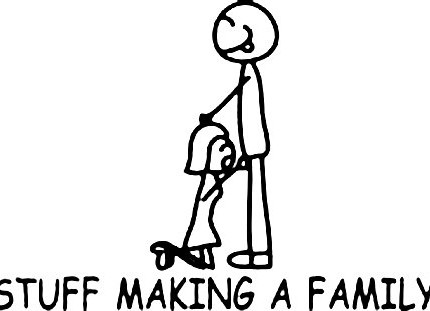 anti stick stuff making a family stick family decal