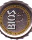Bios 5 Greek Bottle Cap Sticker