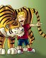 Calvin and Hobbes Rectangular Color Stickers 07