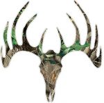 CAMO DEER SKULL 1