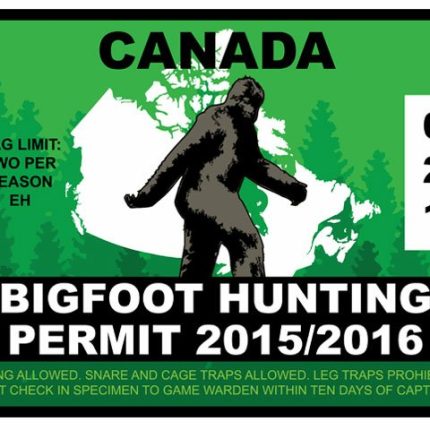 CANADA GREEN BIGFOOT