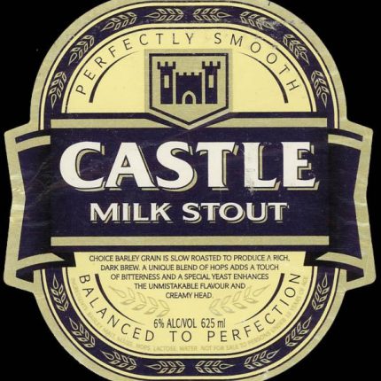 Castle Milk Stout Sticker