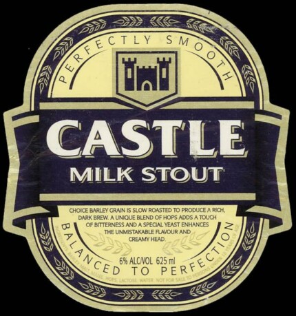 Castle Milk Stout Sticker