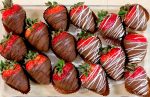 choc covered strawberries sticker