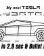 CYBERTRUCK DIE CUT DECAL 4