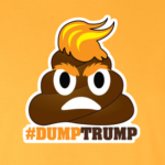 DUMP TRUMP STICKER 8