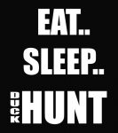 Eat Sleep Duck Hunt Vinyl Decal Sticker