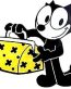 Felix the Cat Digital Diecut Decal Stickers 09