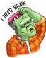 franky the monster_cartoon sticker 7