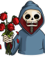 friendly death_grim reaper sticker 9