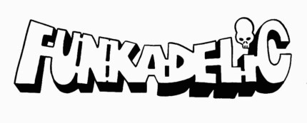 funkadelic BAND STICKER