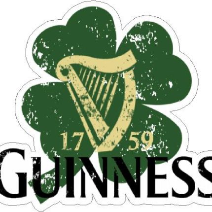 Guinness Shamrock Logo Decal