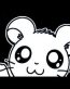 HAMTARO Waving Decal Sticker