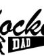 Hockey Dad Window Wall Sticker