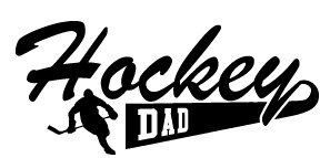 Hockey Dad Window Wall Sticker