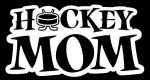 Hockey Mom Window Wall Sticker