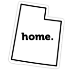 Home Utah Sticker