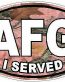 I Served AFG FILLS Camo Nature Pink