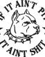 if it aint pit it aint shit die cut vinyl decal
