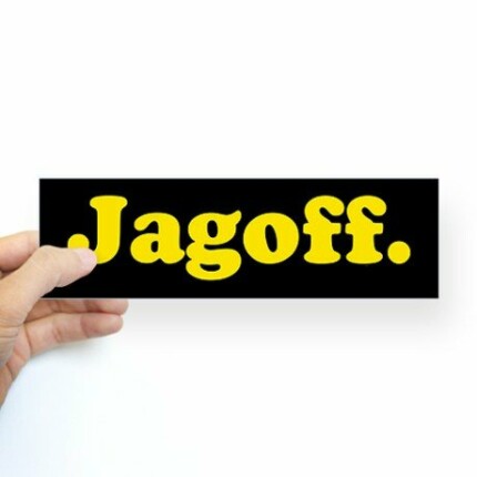 jagoff funny bumper sticker