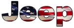 JEEP Decal Flag USA Fill Decal