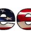 JEEP Decal Flag USA Fill Decal