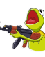 kermit the FROG muppet show_sticker 19