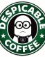 Minion Coffee Sticker