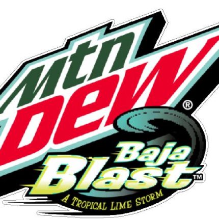 Mountain Dew Baja Logo Decal