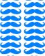 Mustache Sticker Set Style 1 Small